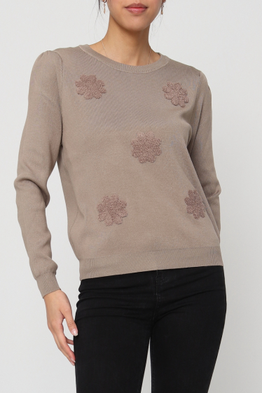 Wholesaler By Clara - COL ROULE sweater