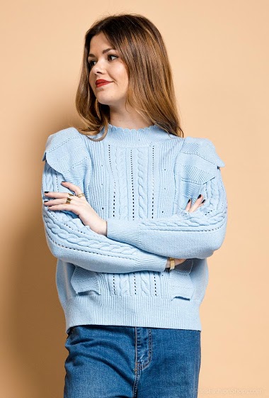 Wholesaler By Clara - Cable knit sweater