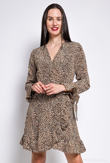 Wholesaler By Clara - Leopard print dress