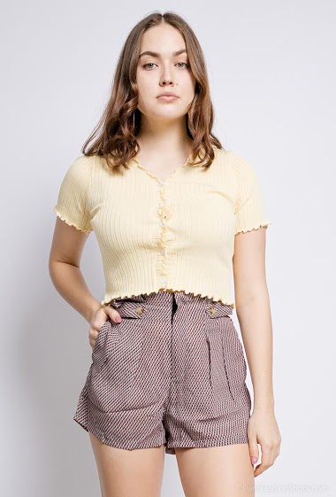 Wholesaler By Clara - Patterned shorts
