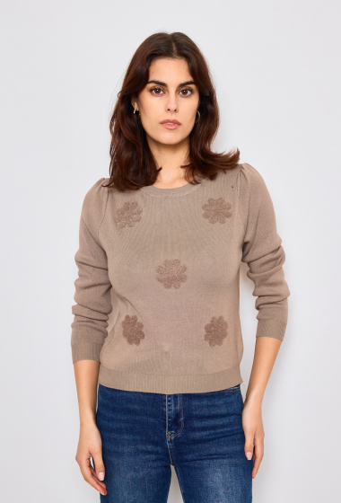 Großhändler By Clara - Cropped knit T-shirt
