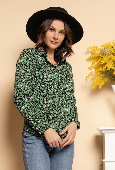 Wholesaler By Clara - Flower printed shirt