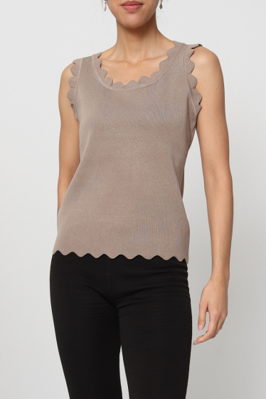 Wholesaler By Clara - Pleated tank top