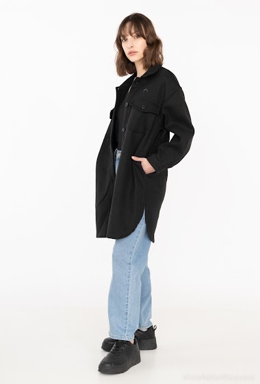 Wholesaler By Clara - Buttoned long jacket