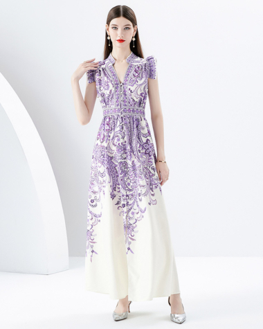 Wholesaler BY GRAZIELLA - Purple Acacia dress