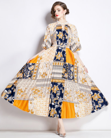 Wholesaler BY GRAZIELLA - Yellow Aelis dress