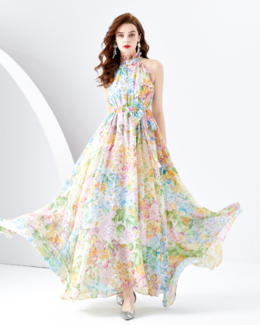 Wholesaler BY GRAZIELLA - Multicolored Amber Dress