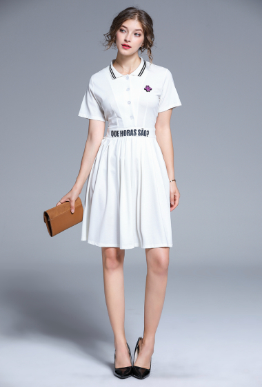 Wholesaler BY GRAZIELLA - Short white dress