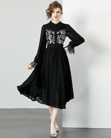 Wholesaler BY GRAZIELLA - Black Juliette dress