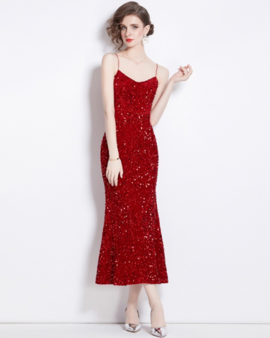 Wholesaler BY GRAZIELLA - Red Luna dress