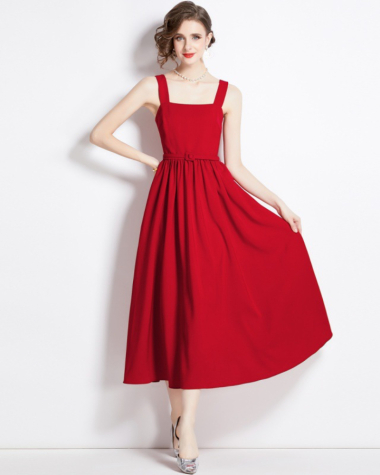 Wholesaler BY GRAZIELLA - Red Neyla dress