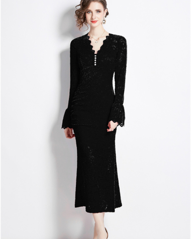 Wholesaler BY GRAZIELLA - Black Sofia dress
