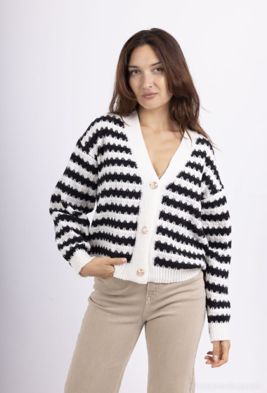 Wholesaler By-L studio - Striped knit vest