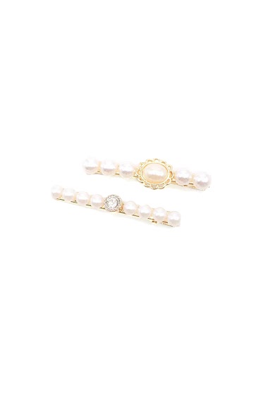 Großhändler By Oceane - HAIRPINS DECORATED WITH PEARLS