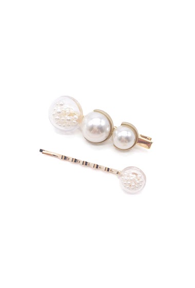 Großhändler By Oceane - HAIRPINS DECORATED WITH PEARLS