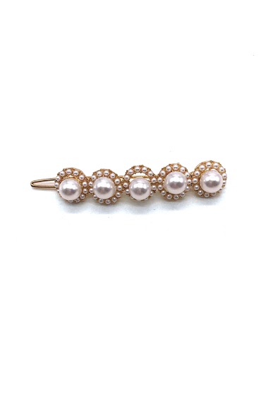 Wholesaler By Oceane - HAIRPIN DECORATED WITH PEARLS