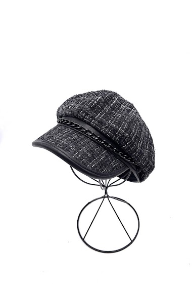 Großhändler By Oceane - Tweed newboys cap