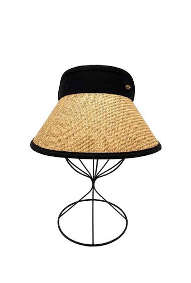 Wholesaler By Oceane - Weaved visor hat