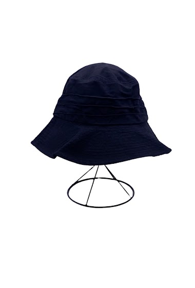 Plain cotton bucket hat