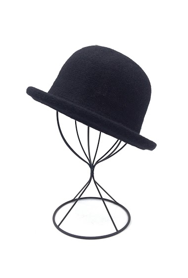 Wholesaler By Oceane - BOWLER HAT MADE WITH KNIT TAPE