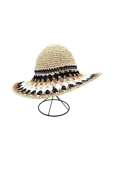 Grossiste By Oceane - Chapeau rond colore