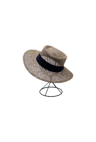 Wholesaler By Oceane - Porkpie hat decorated with a plain headband