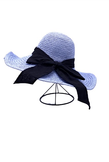 Wholesaler By Oceane - BELL HAT DECORATED WITH A BIG BOW TIE ON THE FRONT