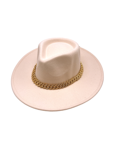 Wholesaler By Oceane - Felt hats with chain decoration