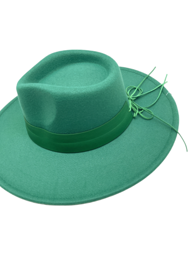 Wholesaler By Oceane - Felt hats decorated with faux leather thread