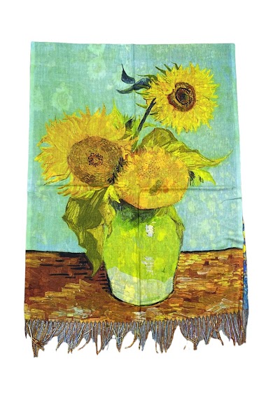 Wholesaler By Oceane - Painting printed scarfs