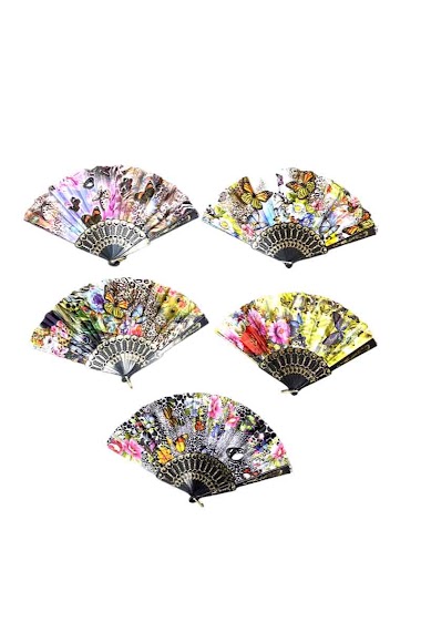 Wholesalers By Oceane - Multicolored hand fan