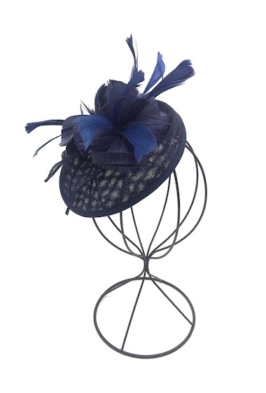 Wholesaler By Oceane - FASCINATOR WITH BIG VOLUME FEATHERS