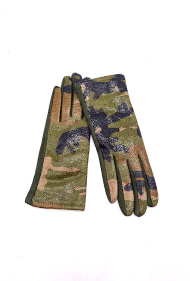 Großhändler By Oceane - Military patern gloves