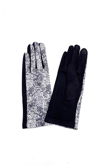 Wholesaler By Oceane - Soft mandala patterned gloves
