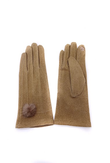 Mayorista By Oceane - GLOVES TOUCH SCREEN SENSITIVE WITH POMPON