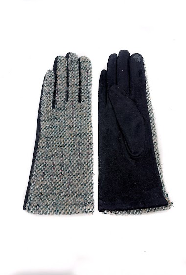 Wholesaler By Oceane - GLOVES IN FABRIC TOUCH SCREEN SENSITIVE