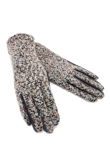 Wholesaler By Oceane - GLOVES MADE WITH LOOP YARN. TOUCH SCREEN SENSITIVE