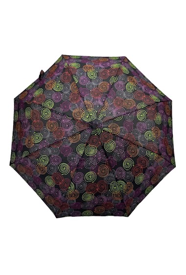 Grossiste By Oceane - Parapluie décoré de motif tourbillon