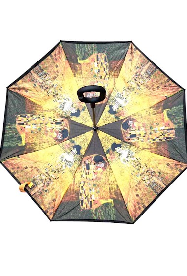 Großhändler By Oceane - Regenschirm Gustav Klimt