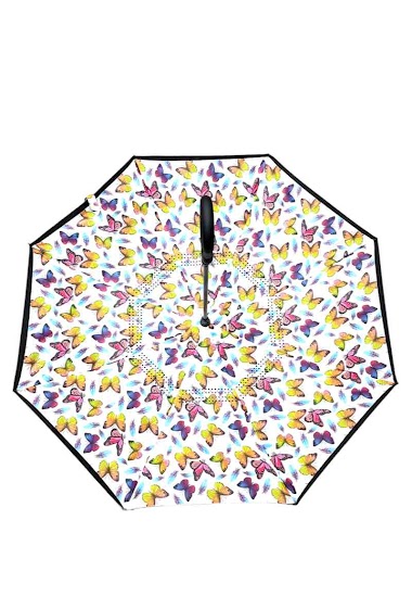 Großhändler By Oceane - Colorfull butterflies umbrella