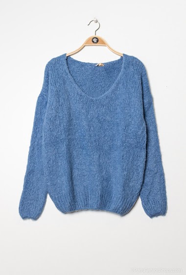 Großhändler By Oceane - Casual sweater with wool