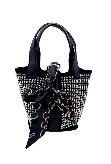 Wholesaler By Oceane - Bucket stud/strass decorated bag