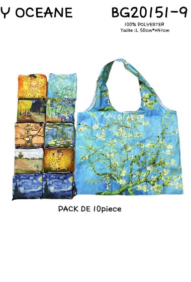 Großhändler By Oceane - Foldable shopping bag