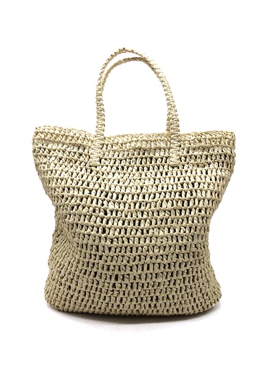 Mayorista By Oceane - HAND WEAVED BAG WITH HANDLE AND SHOULDER STRAP
