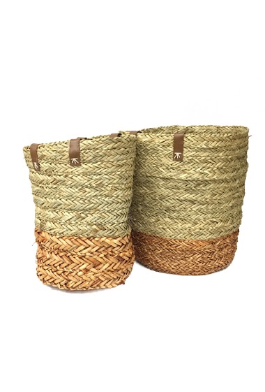 Wholesaler By Oceane - Set of stackable baskets