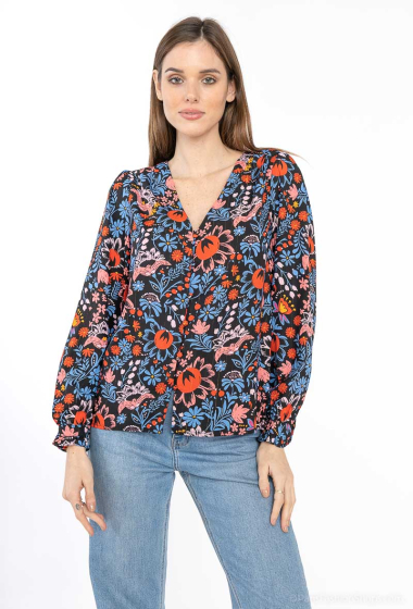Wholesaler BY ONE - PRINTED BLOUSE
