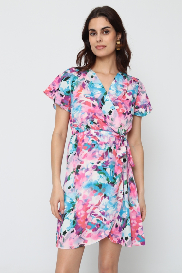 Wholesaler BY ONE - PRINTED DRESS