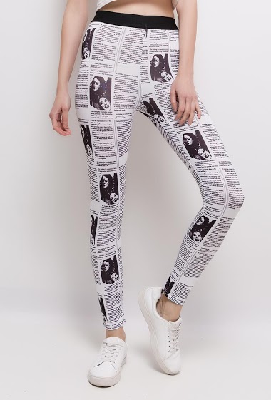 Printed leggings