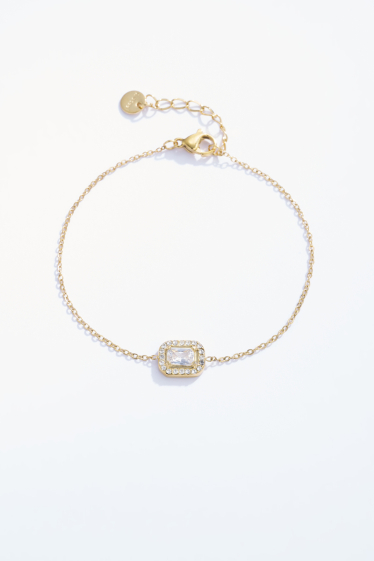 Grossiste ELINE L'ATELIER - Bracelet fin avec pierre