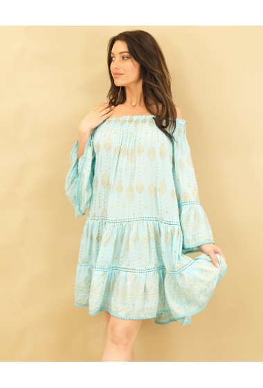 Wholesalers Capucine - Dress - Bohemian, Oversize, Gold | ELOISA